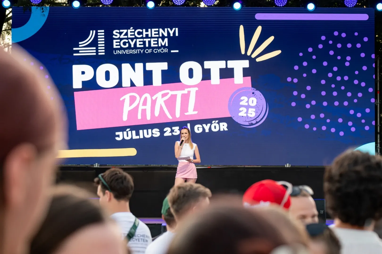 Admissions waiting party